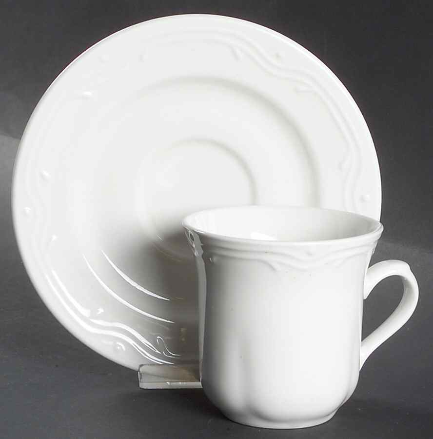 Fantasia Flat Cup & Saucer Set by Totally Today-1