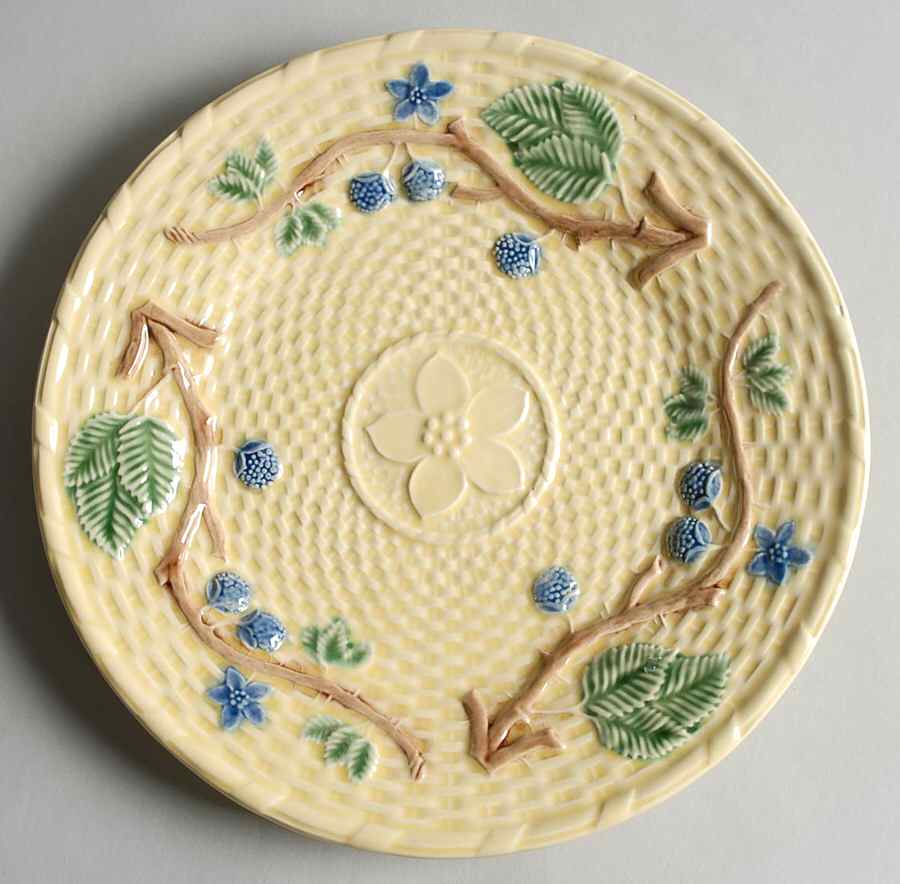 Blackberries Salad Plate by Tiffany-1