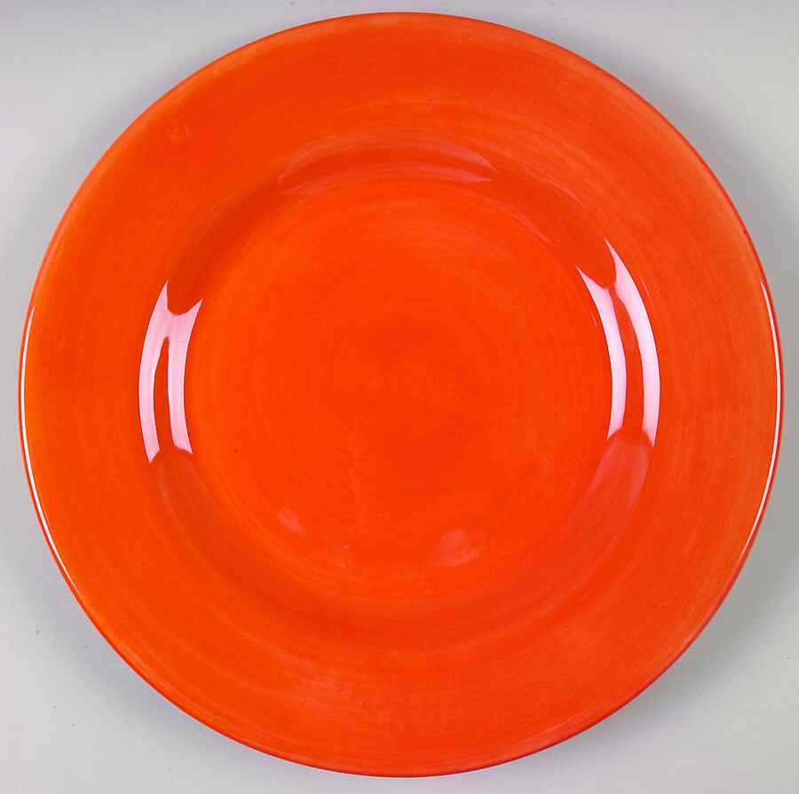 Corsica Clementine (Orange) Dinner Plate by Tabletops Unlimited-1