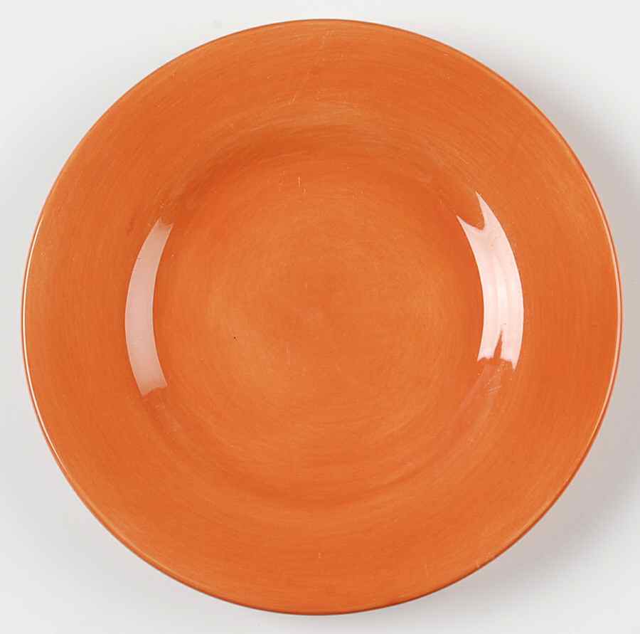 Corsica Clementine (Orange) Salad Plate by Tabletops Unlimited-1