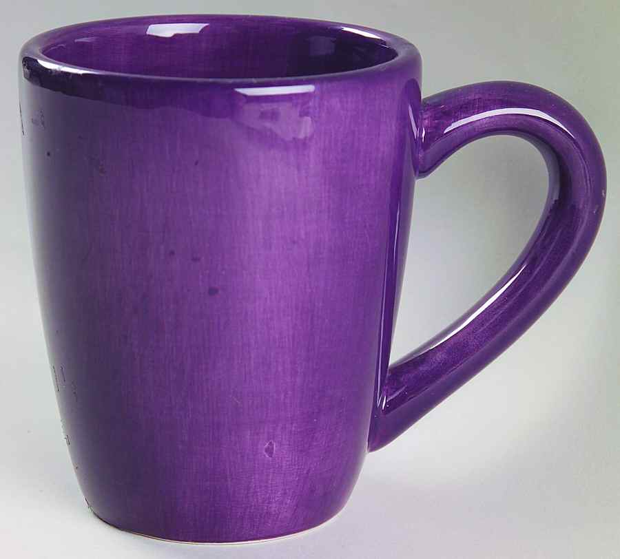 Corsica Plum (Dark Purple) Mug by Tabletops Unlimited-1