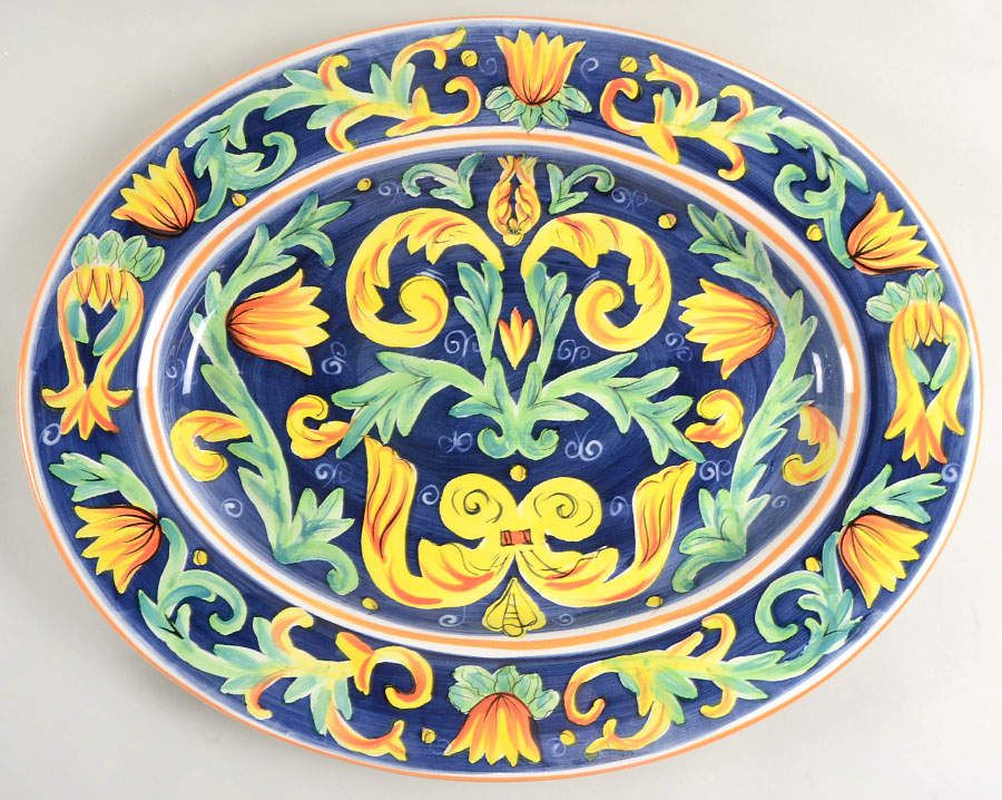 Renaissance 18" Oval Serving Platter by Tabletops Unlimited-1