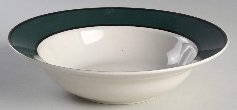 Avalon Green 10" Round Vegetable Bowl by Thomson-1