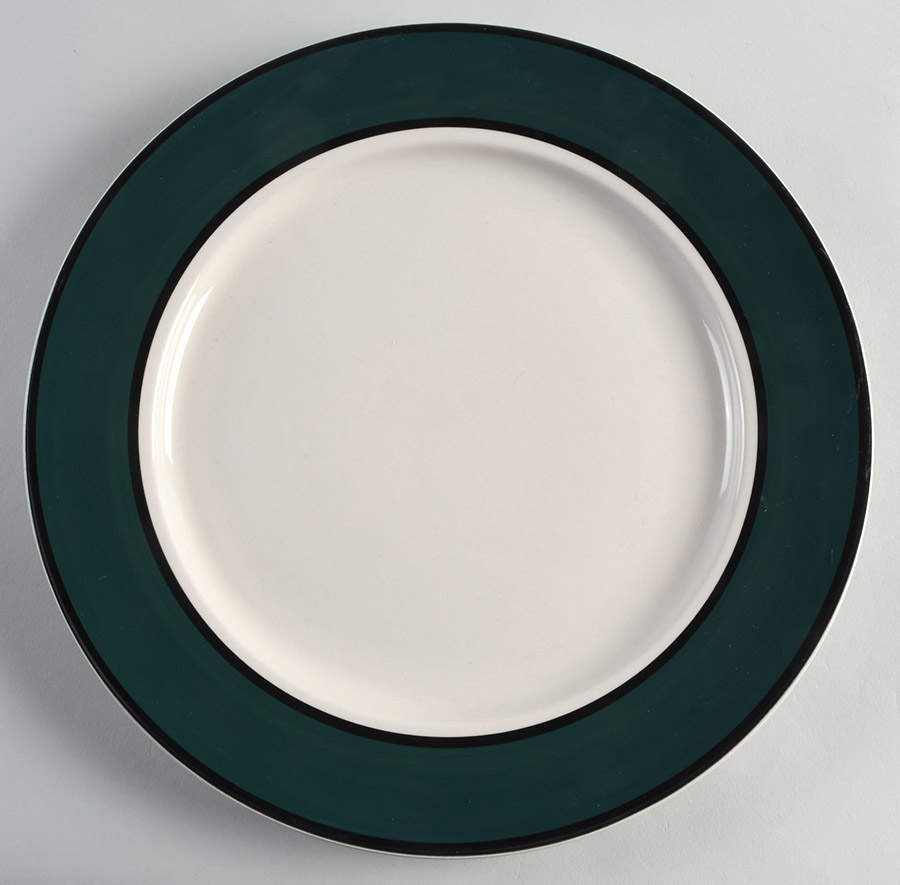 Avalon Green 13" Chop Plate (Round Platter) by Thomson-1