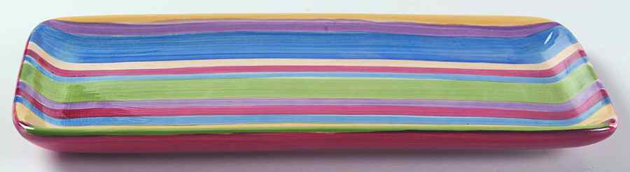 Barcelona Stripes Dipping Tray for Dipping Set by Tabletops Unlimited-1