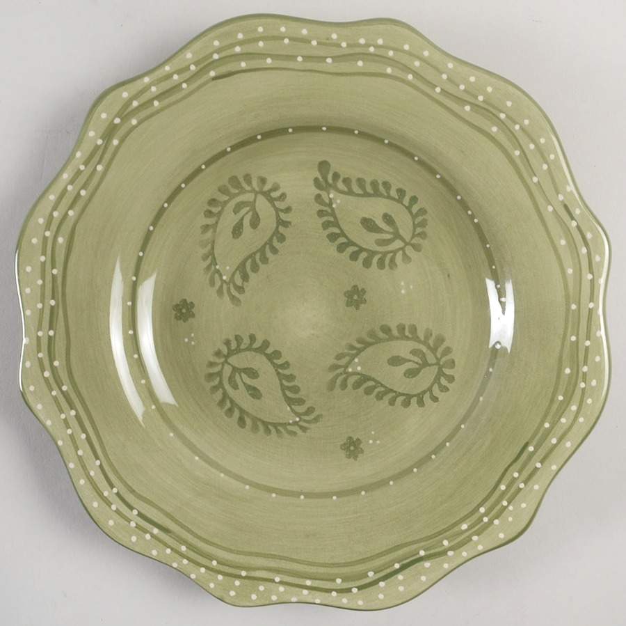Jasmine-Celadon Salad Plate by Tabletops Unlimited-1