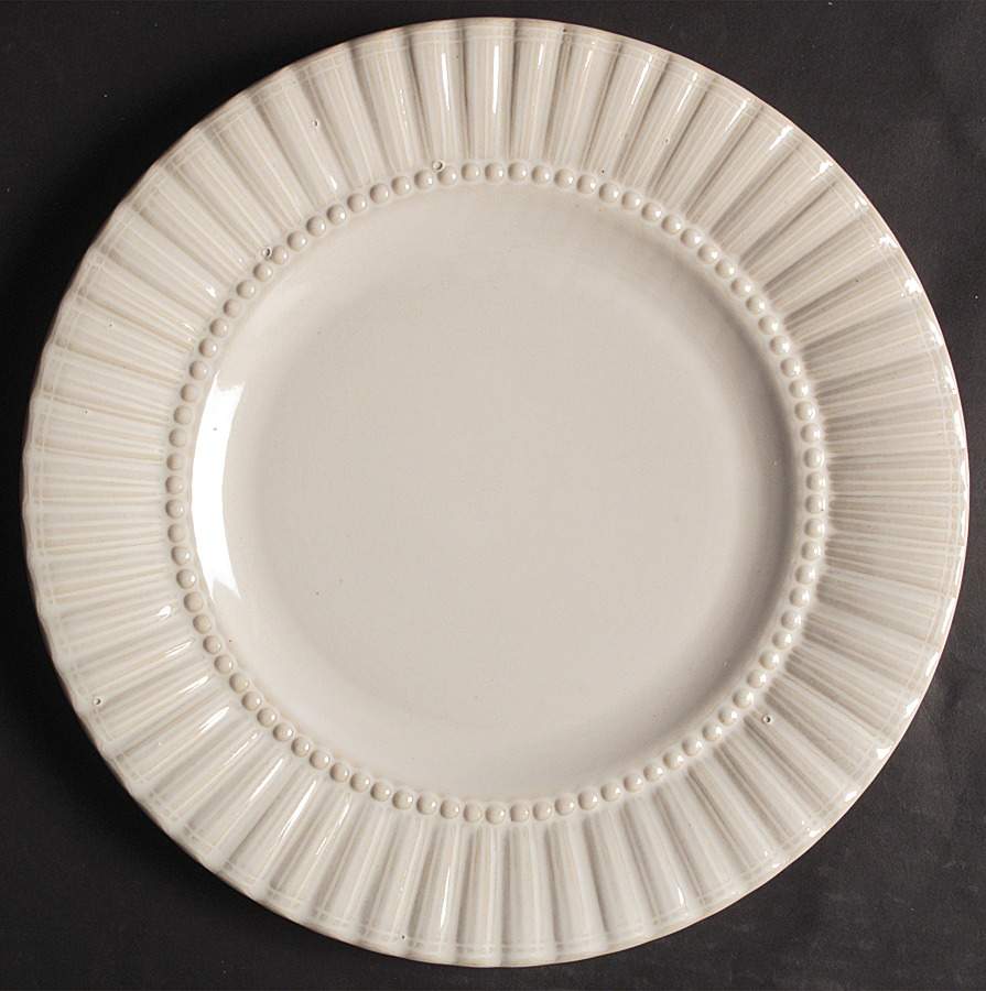 Maison Cream 12" Chop Plate (Round Platter) by Thomson-1