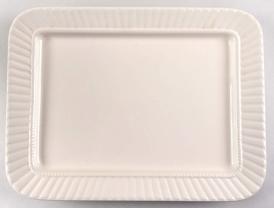 Maison Cream 15" Rectangular Serving Platter by Thomson-1