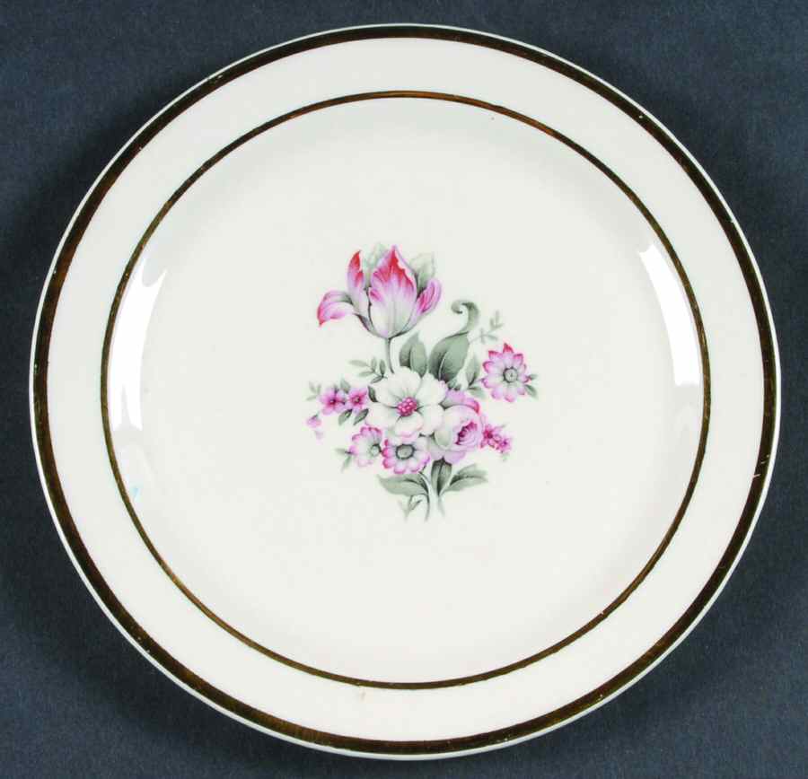TST660 Bread & Butter Plate by Taylor, Smith & Taylor (Ts&T)-1