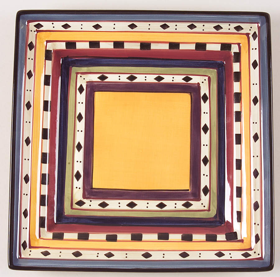 Argentina Square Dinner Plate by Tabletops Unlimited-1