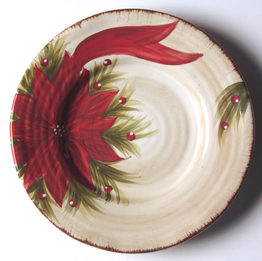 Christmas Carol Salad Plate by Tabletops Unlimited-1