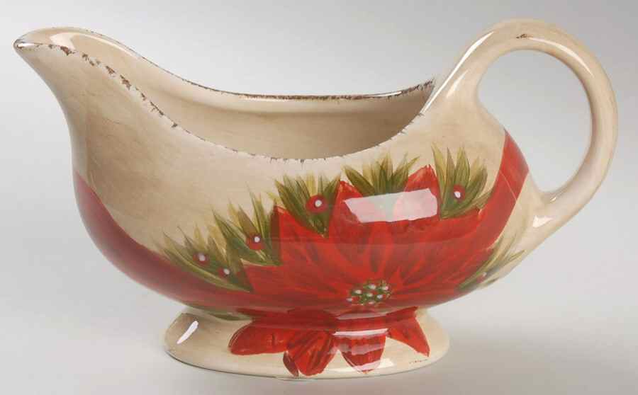 Christmas Carol Gravy Boat by Tabletops Unlimited-1