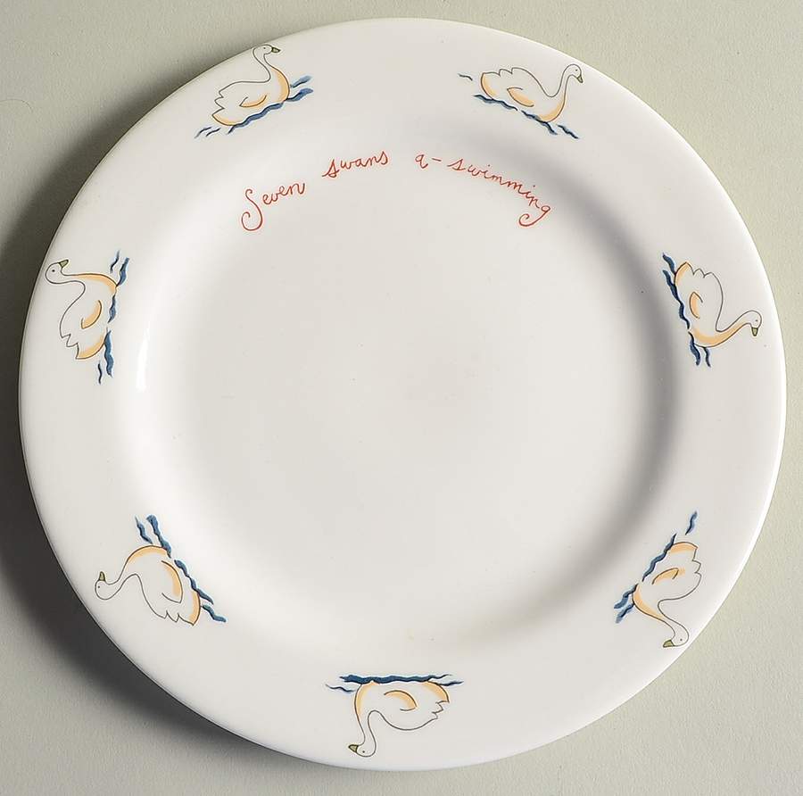 Twelve Days of Christmas Salad Plate by Thailand-1
