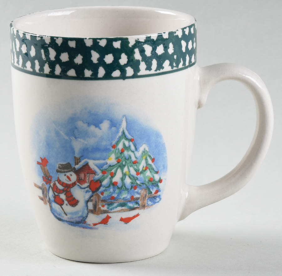 Snowy Lane Mug by Thomson-1
