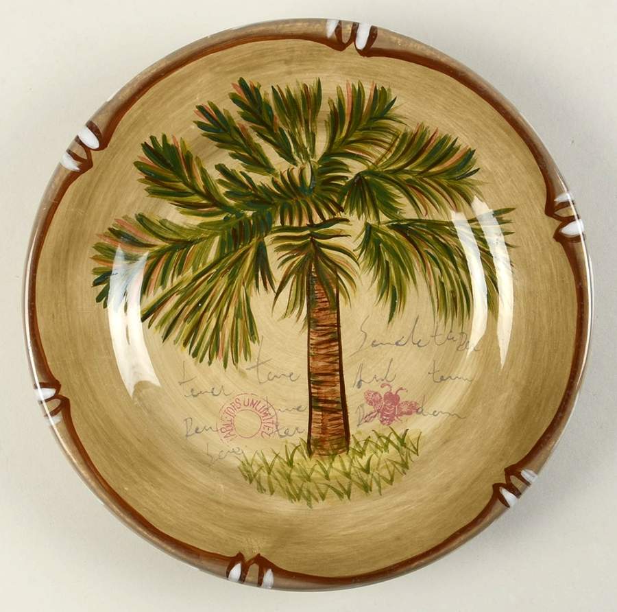 Bora Bora Salad Plate by Tabletops Unlimited-1