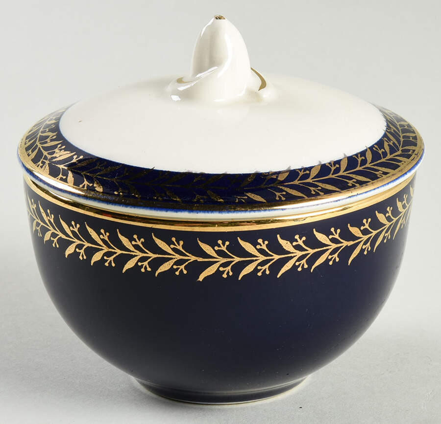 TST846 Sugar Bowl & Lid by Taylor, Smith & Taylor (Ts&T)-1