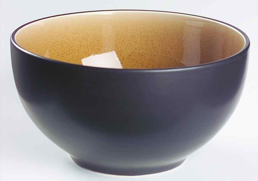 Caliente Camel 9" Round Vegetable Bowl by Ty Pennington Style-1