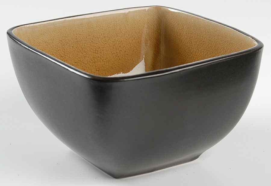 Caliente Camel Square Soup/Cereal Bowl by Ty Pennington Style-1