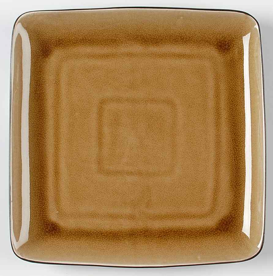 Caliente Camel Square Dinner Plate by Ty Pennington Style-1