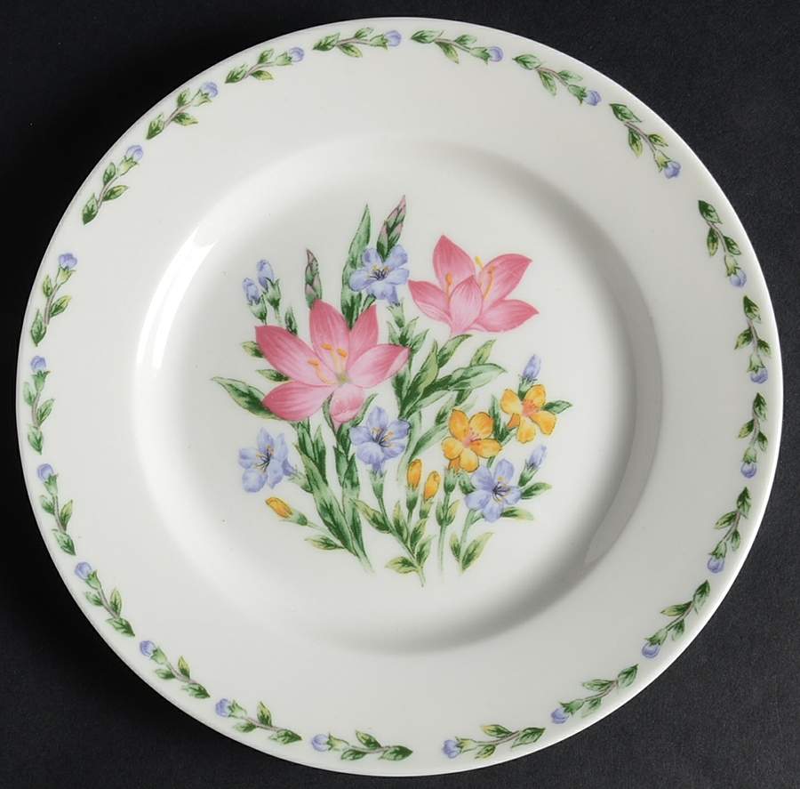 Crocus Salad Plate by Thomson-1