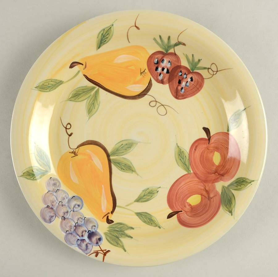Fruit Market Dinner Plate by Thomson-1
