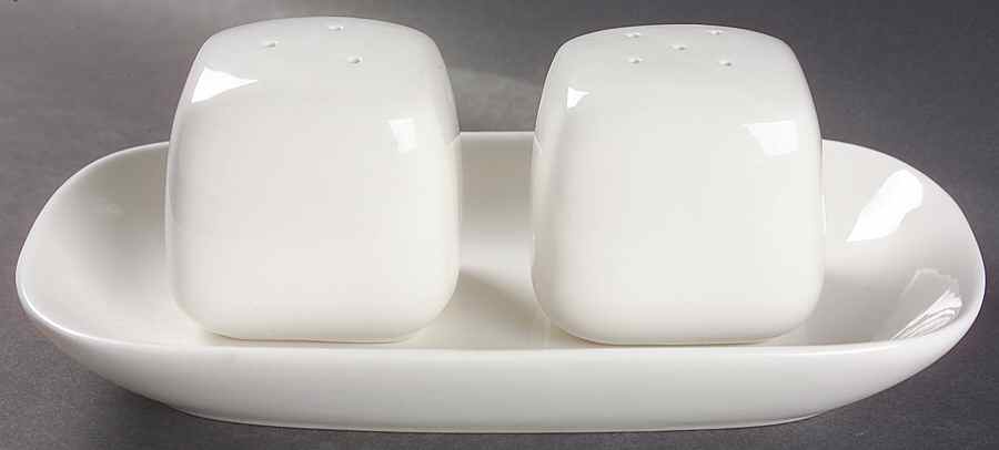 Quadro (3 Pc) Salt & Pepper Tray Set by Thomson-1