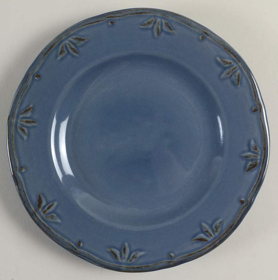 Sicily Blue Salad Plate by Thomson-1