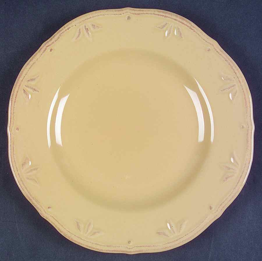 Sicily Caramel (Tan) Salad Plate by Thomson-1