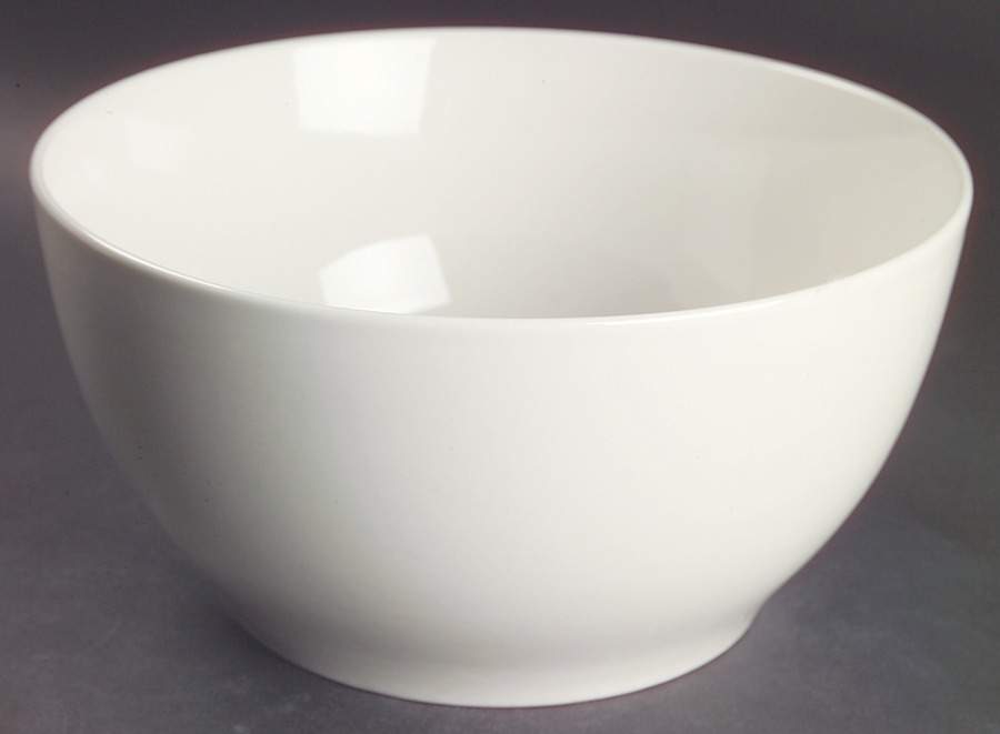 Branco White 9" Salad Serving Bowl by Thomson-1