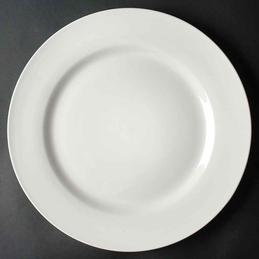 Branco White 13" Chop Plate (Round Platter) by Thomson-1