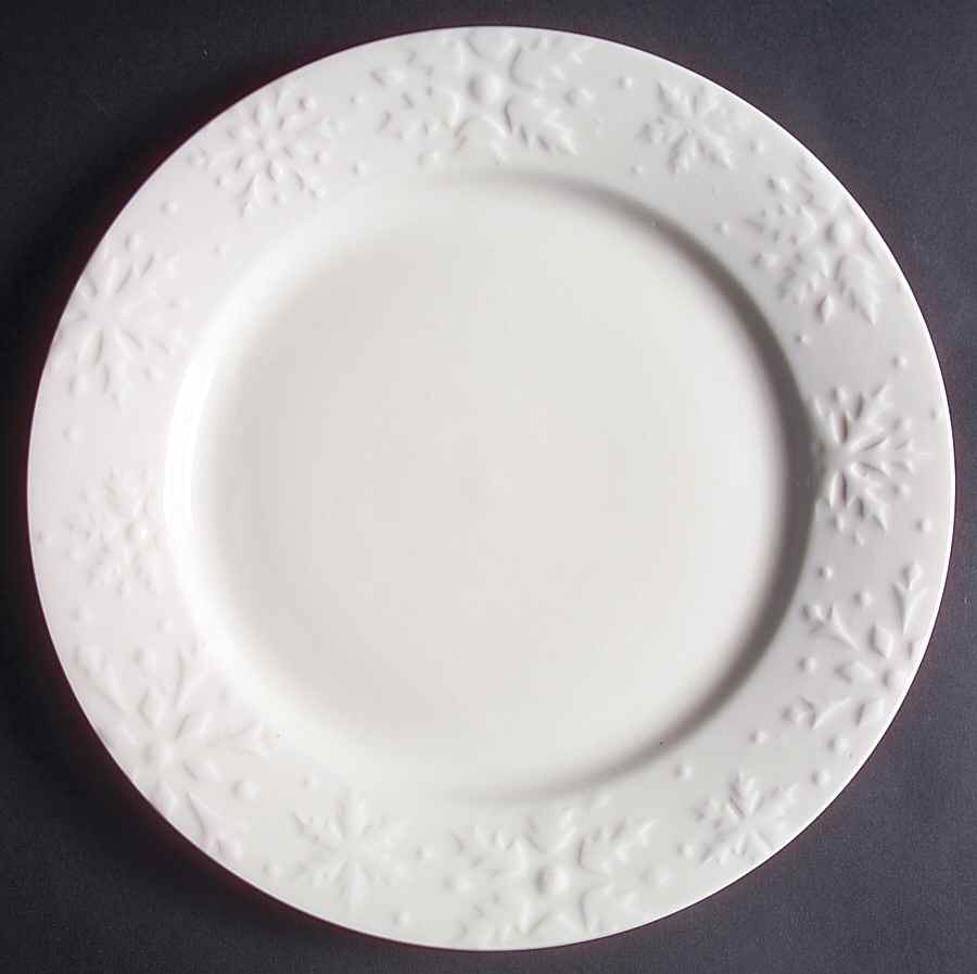 Snowflakes Dinner Plate by Thomson-1