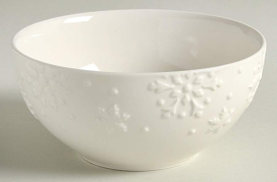 Snowflakes Soup/Cereal Bowl by Thomson-1