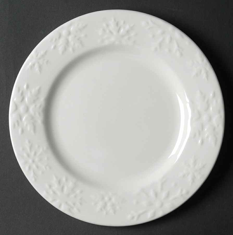 Snowflakes Salad Plate by Thomson-1