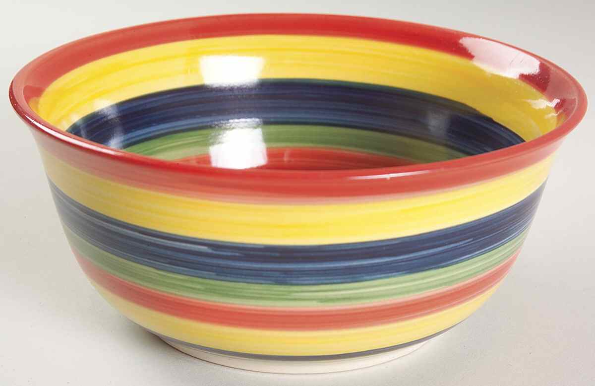 Swirl Multicolor Coupe Cereal Bowl by Tabletops Unlimited-1