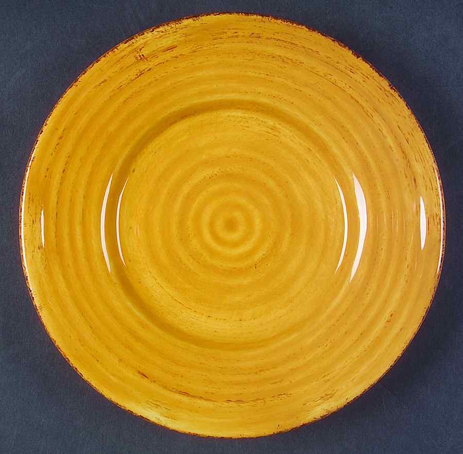 Rustico Pumpkin (Smooth) Salad Plate by Tabletops Unlimited-1