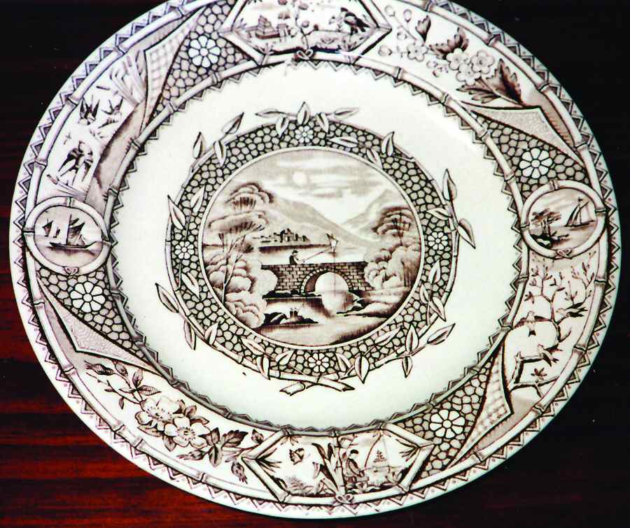 Phileau Dinner Plate by Turner's (England)-1