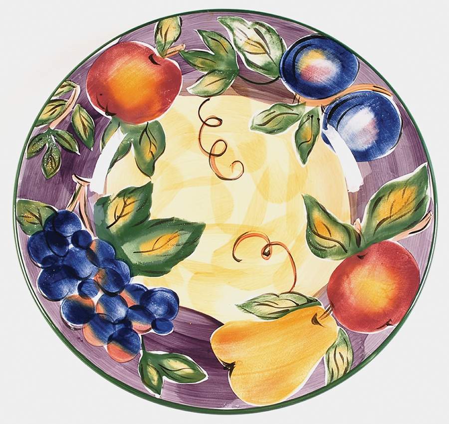 Scandicci 12" Chop Plate (Round Platter) by Tabletops Unlimited-1