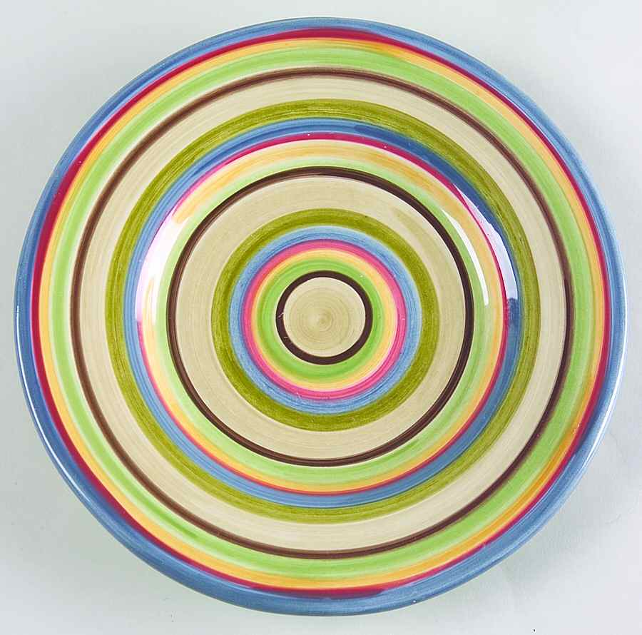 Los Colores Salad Plate by Tabletops Unlimited-1
