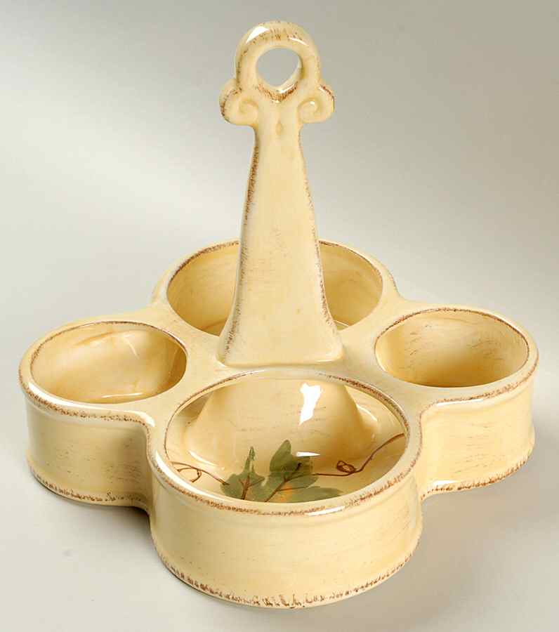Vino 4 Section Condiment Tray by Tabletops Unlimited-1