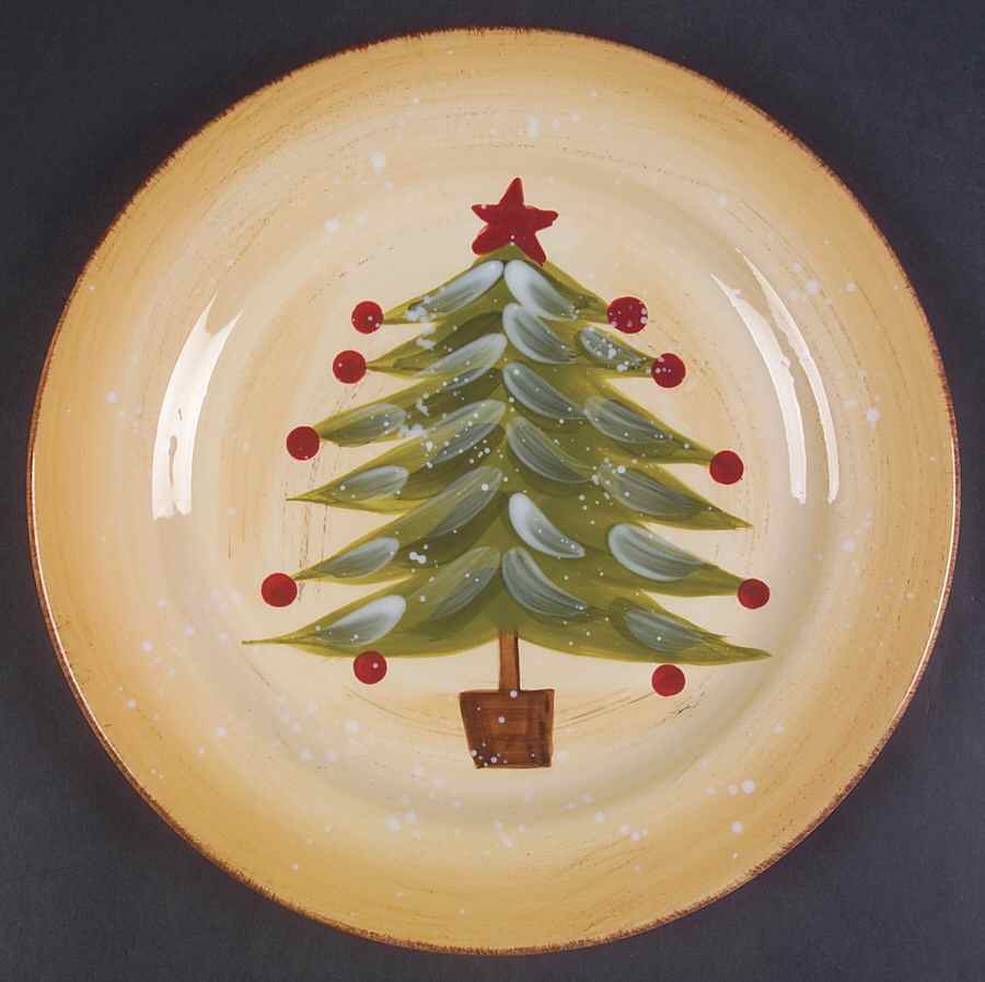 Winter Wonderland Dinner Plate by Tabletops Unlimited-1