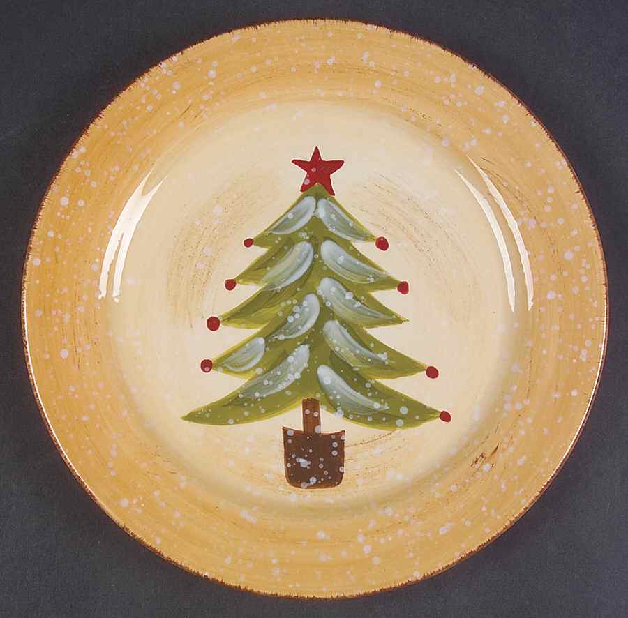 Winter Wonderland Salad Plate by Tabletops Unlimited-1