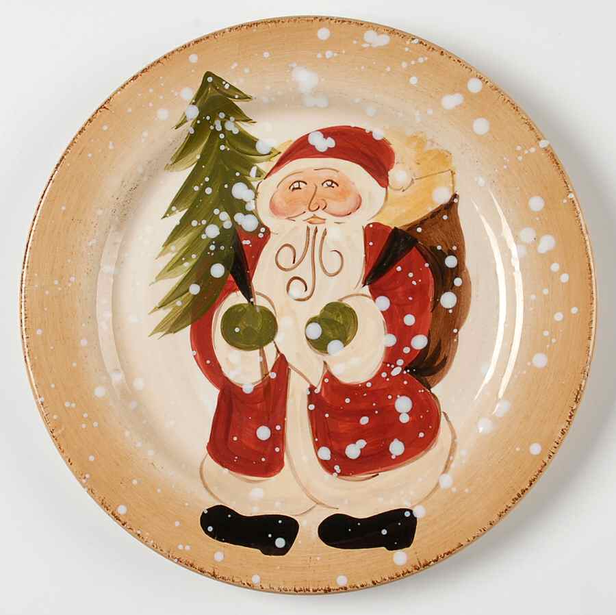 Winter Wonderland Salad Plate by Tabletops Unlimited-1