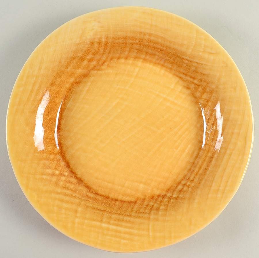 Asian Fabric Yellow Dinner Plate by Tabletops Unlimited-1