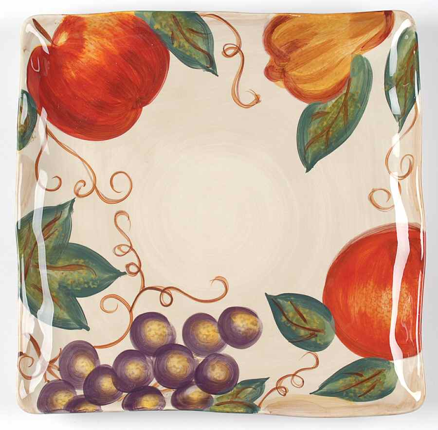 Venetian Square Dinner Plate by Tabletops Unlimited-1