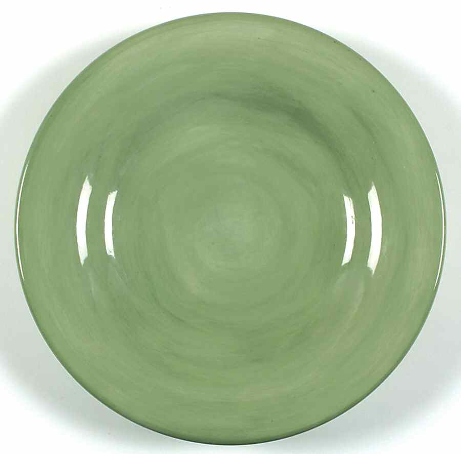 Espana Sage Dark Green (Round) Salad Plate by Tabletops Unlimited-1