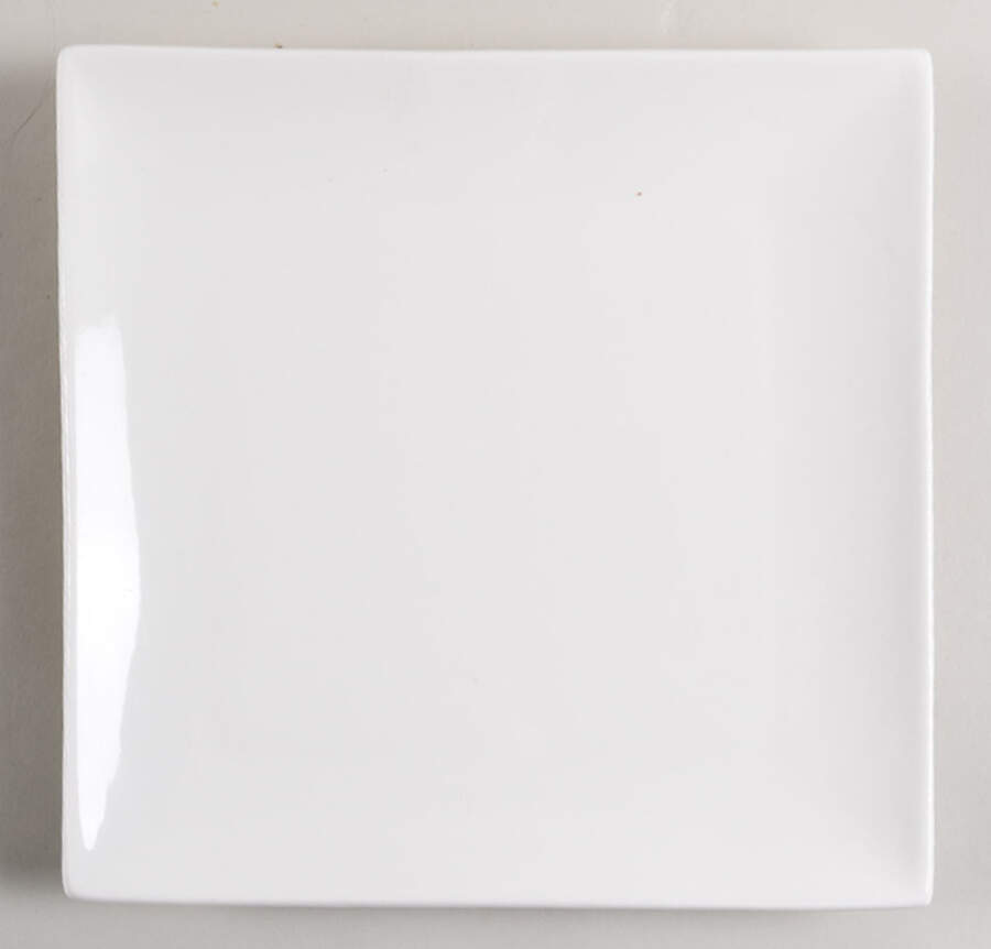 Whittier Coupe Squares Dinner Plate by Ten Strawberry Street-1
