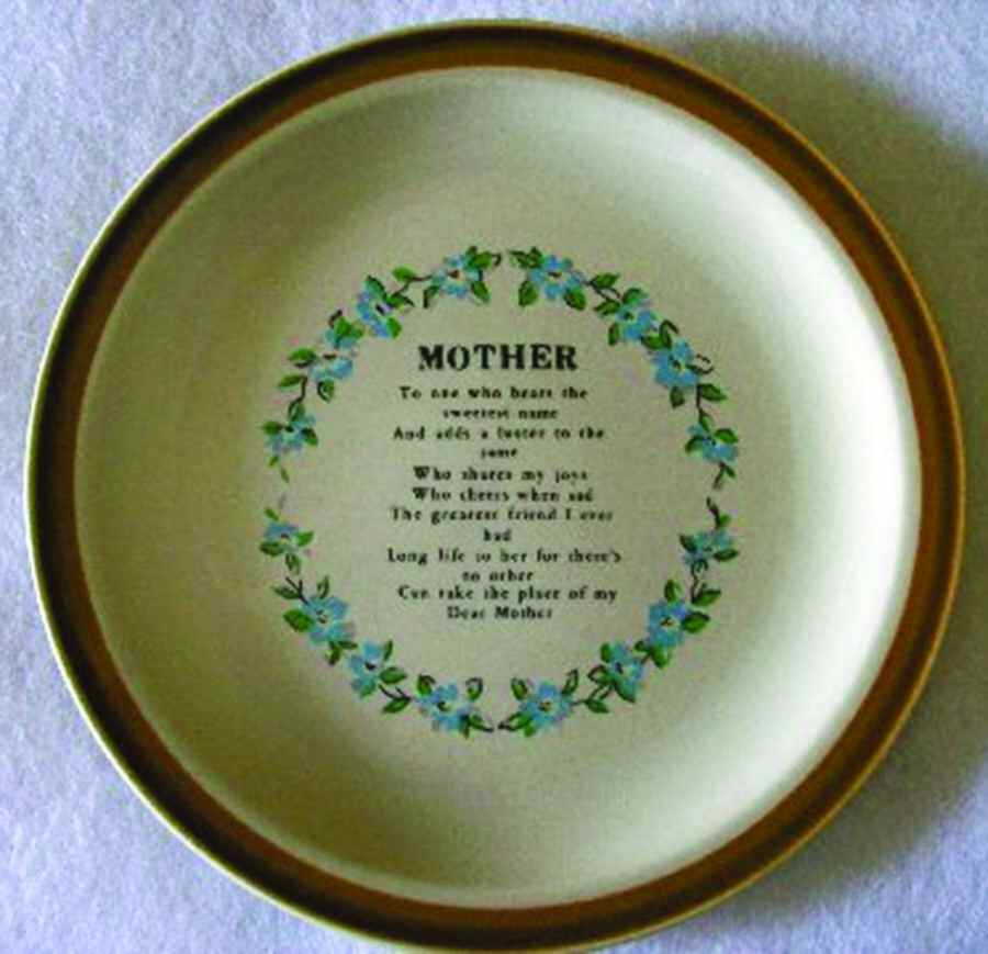Mother Salad Plate by Topaz (Japan)-1