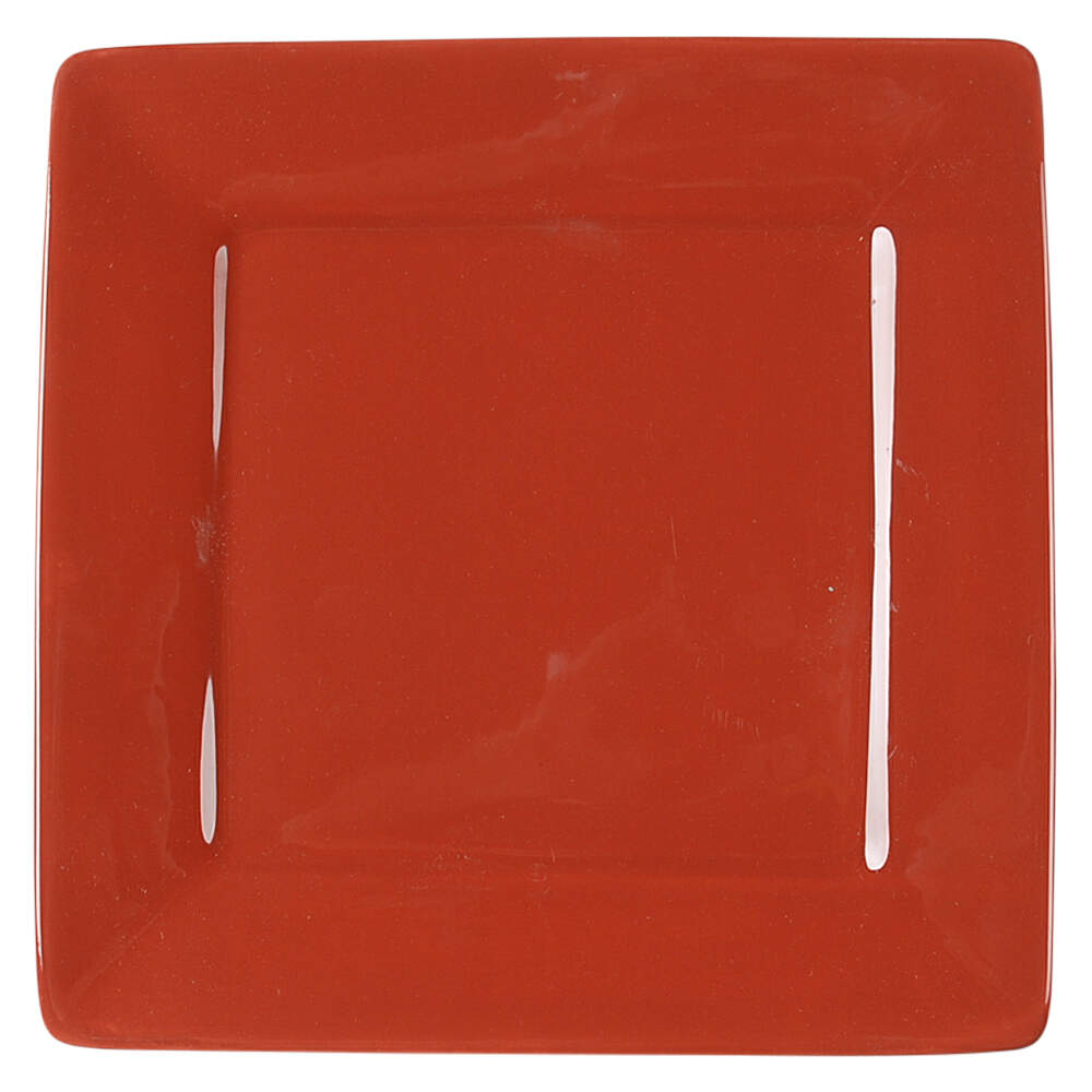 Misto Rust Square Dinner Plate by Tabletops Unlimited-1
