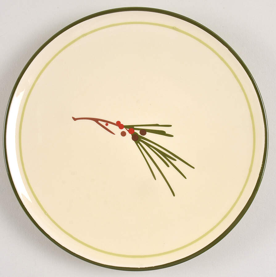 Pine Berry Appetizer Plate by Tag Ltd-1