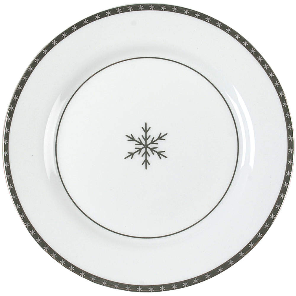 Arctic Solstice Snowflake Salad Plate by Target-1